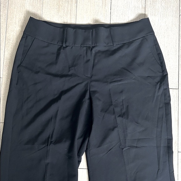 Lane Bryant Classic Black Wide-Leg Dress Pants with Elastic Waist Work Trousers - Picture 3 of 8